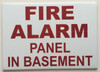 Fire Alarm Panel In Basement  with double sided tape