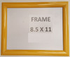 SIGNAGE Yellow Snap Poster /Picture /Notice  Front Load Easy Open Snap