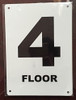 BUILDING SIGNAGE Floor Number  set