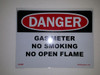 FIRE DEPT DANGER SIGN