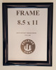 Dark Blue Snap Poster Frame/ Picture Frame / notice frame Front Load Easy Open Snap frame
