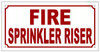 FIRE SPRINKLER Sign