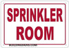 Sprinkler Room Signage