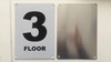 Floor number  BUILDING SIGN