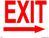 Exit Right Sign