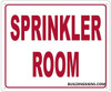 SPRINKLER ROOM SIGN