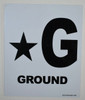 Star Ground Floor Signage-Grand Canyon Line