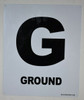 Ground Floor Sign-Grand Canyon Line