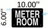 building sign METER ROOM