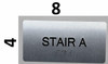 Stair A Sign -Tactile Touch   Braille sign - The Sensation line -Tactile Signs