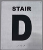 Stair D Sign -Tactile Signs Tactile Signs  Tactile Touch   Braille sign - The Sensation line  Braille sign