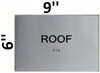 ROOF  Braille sign -Tactile Signs  The sensation line