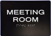 Meeting Room Sign -Tactile Signs  The Sensation line  Braille sign