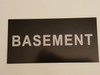 Floor number Sign -Basement Sign Engraved (PLASTIC)