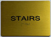 Stairs Sign -Tactile Signs   The Sensation line  Braille sign