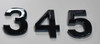 Number   APARTMENT NUMBER Signage