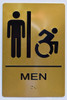 Braille sign GOLD