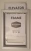 Elevator Inspection Certificate Frame (Heavy Duty - Aluminum)