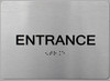 Entrance - ADA-Compliant Sign.  -Tactile Signs The Sensation line  Braille sign