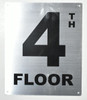 4th Floor Sign
