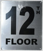 12TH Floor Sign