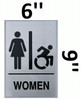 SIGNAGE WOMEN ACCESSIBLE RESTROOM