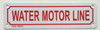 Water Motor LINE Sign ,