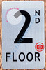 2ND FLOOR SIGN