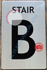 STAIR B SIGN