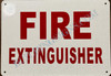 Signage 2pcs - Fire Extinguisher