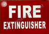 2PCS-Fire Extinguisher Signage