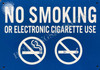 Signage NO Smoking OR Electronic Cigarette USE
