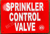 Sign Sprinkler Control Valve