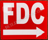 Signage FDC  - FDC Right Arrow