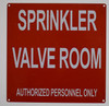 Sprinkler Valve Room
