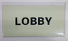 LOBBY SIGN for Building