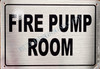 FIRE Pump Room  Singange