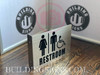 RESTROOM Signage / TOILET Signage