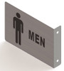 Men Restroom Projection Sign- Men Restroom 3D Sign Brush