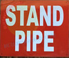 Stand Pipe Signage - Standpipe Signage
