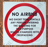 NO AIRBNB - NO Short Term Rental Signage