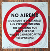 Signage NO AIRBNB - NO Short Term Rental