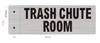 Trash Chute Room-Two-Sided/Double Sided Projecting, Corridor and Hallway