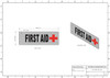 First AID-Two-Sided/Double Sided Projecting, Corridor and Hallway
