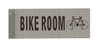 Bike Room -Two-Sided/Double Sided Projecting, Corridor and Hallway SIGNAGE