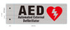 AED -Two-Sided/Double Sided Projecting, Corridor and Hallway Sign