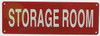 Storage Room Sign