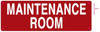 SIGN MAINTAINANCE Room