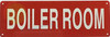 Boiler Room Sign