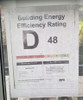 Building Energy Efficiency Rating poster